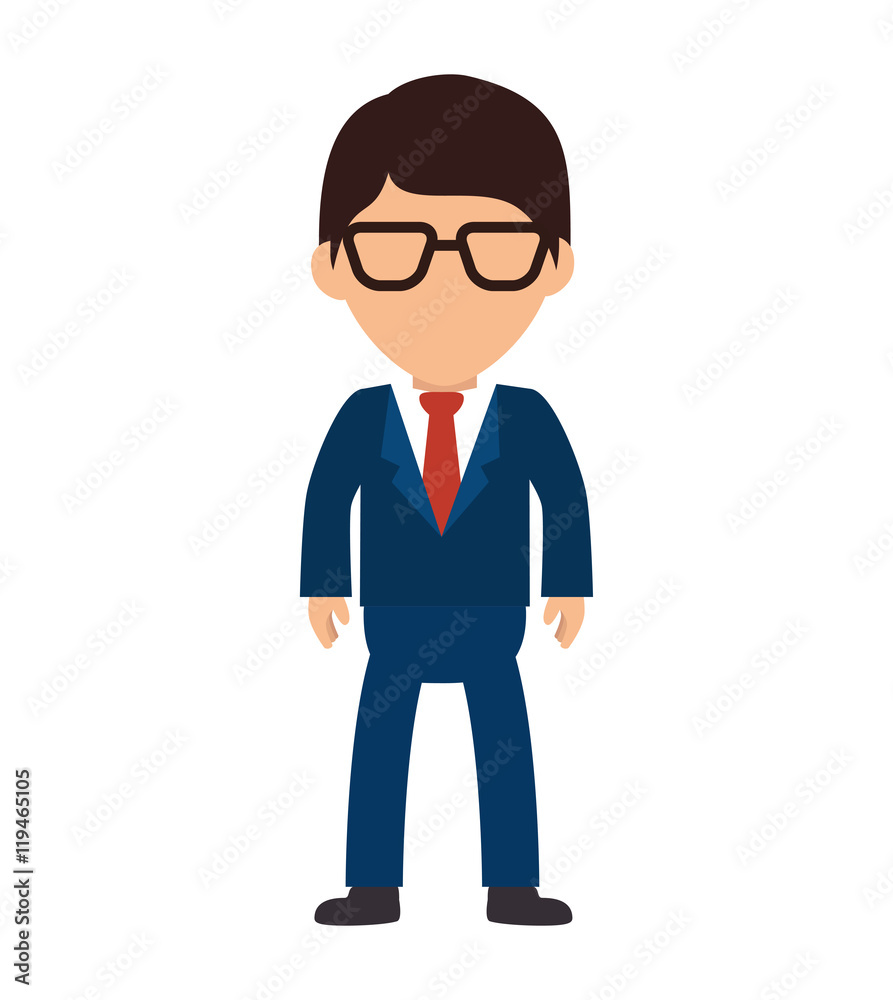 business man cartoon