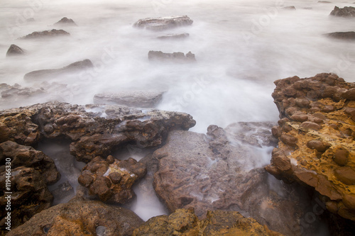 Rocky beach near Lisbon