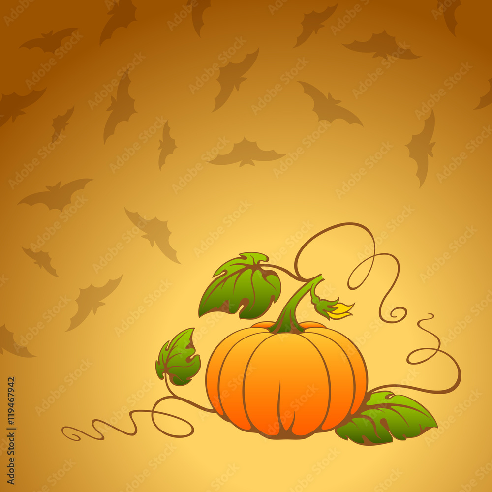 Vector pumpkin. Vector pumpkin.