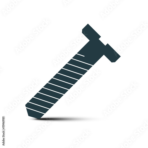 Screw Vector Icon