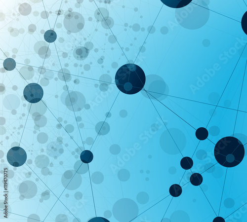 Abstract vector background communicate