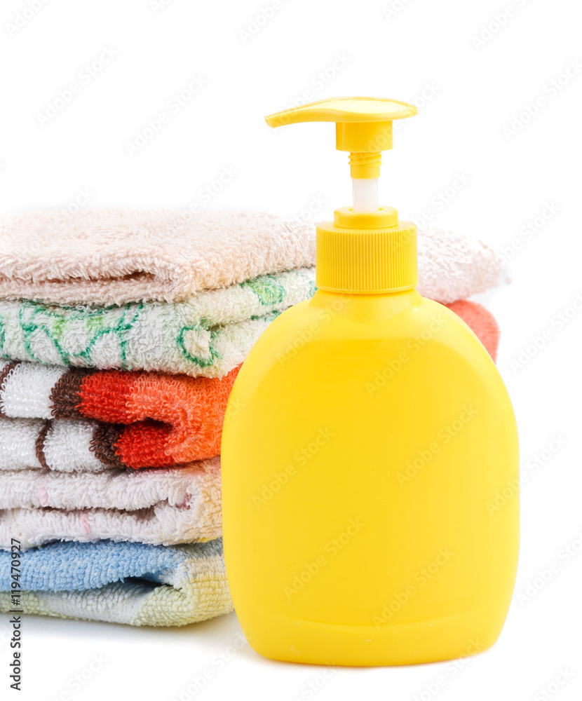 Towels and Soap Dispenser Towels and Soap Dispenser