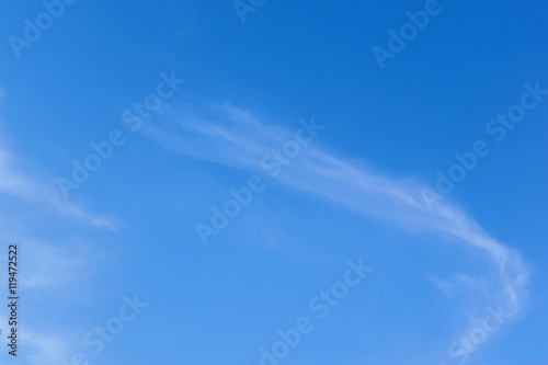 Foto del cielo con nuvole sfumate