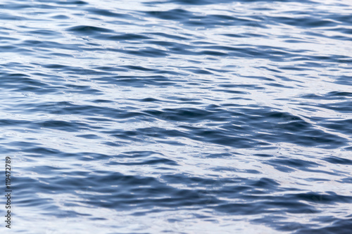 expanse of water in the lake as a backdrop