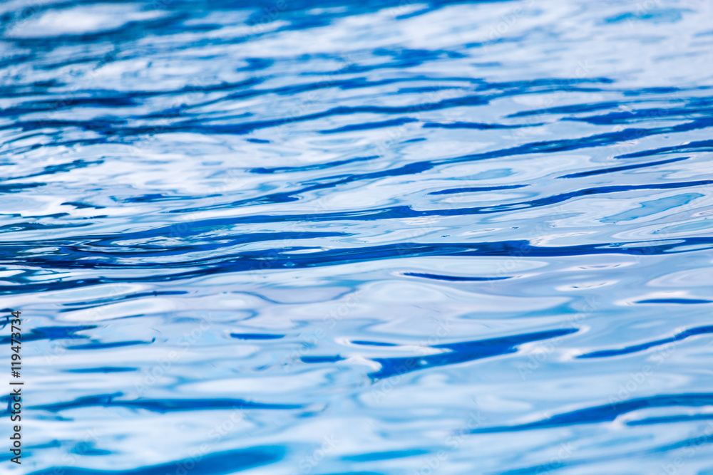 expanse of blue water in the pool as a background expanse of blue water in the pool as a background
