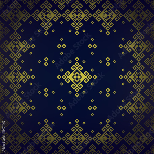 Damask vintage background pattern