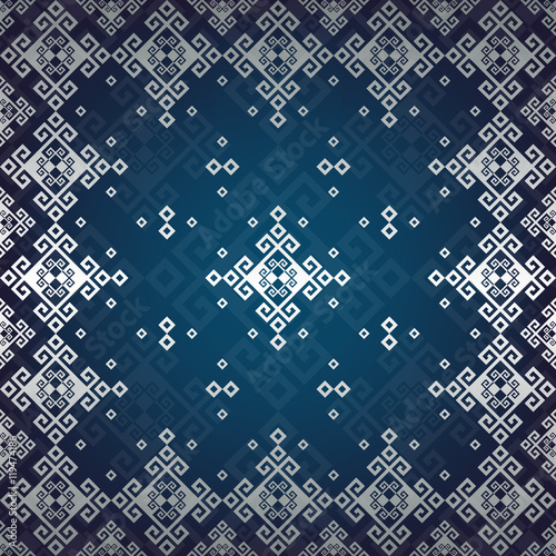 Damask vintage background pattern