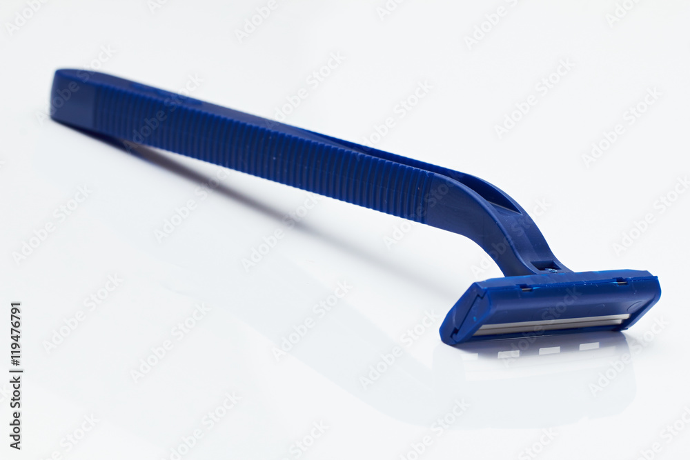 Shaving razor on a white background./Shaving razor on a white background. Shaving razor on a white background./Shaving razor on a white background.