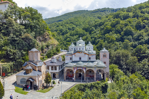 Panorama of Monastery St. Joachim of Osogovo, Kriva Palanka region, Republic of Macedonia photo