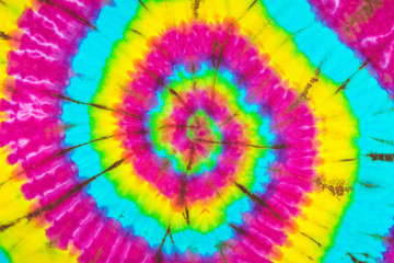 Fabric Tie Dye Color Texture Background