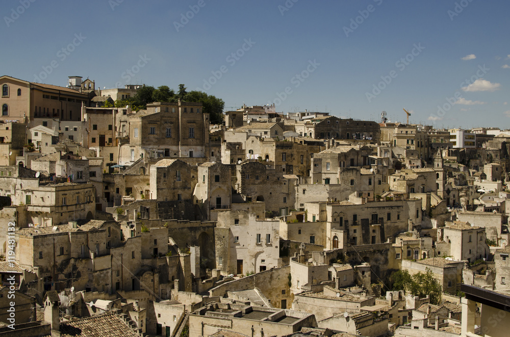 Architecture of Matera, Basilicata, Italy