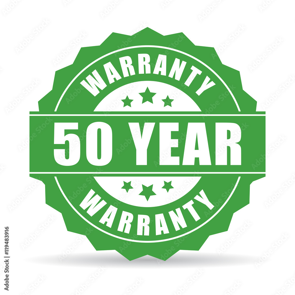 50 year warranty icon 50 year warranty icon