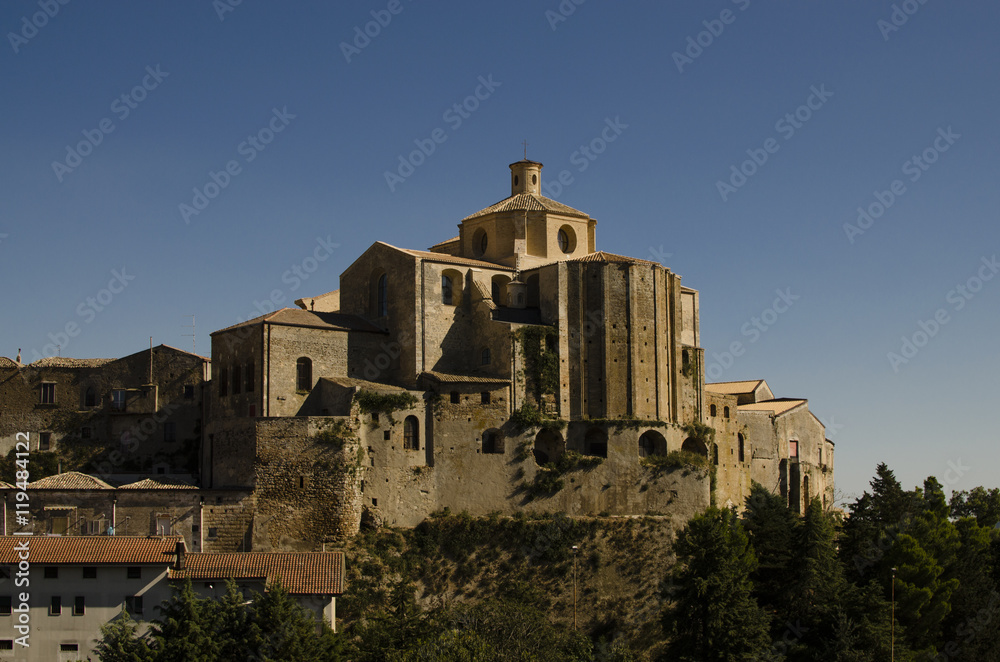 old monastery in Matera, southern Italy