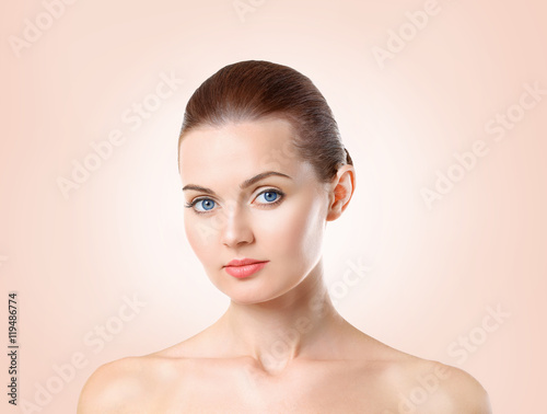 Portrait of beautiful girl,...