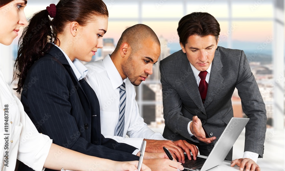 Fototapeta premium Business.