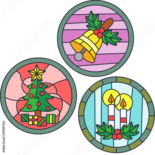 Stained Glass Christmas