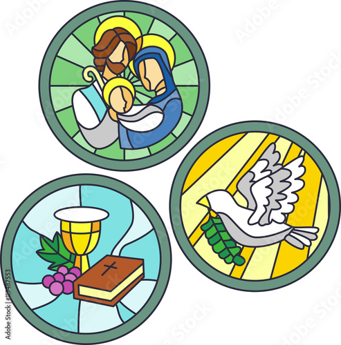 Stained Glass Christian Images