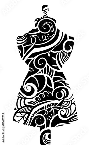 Vines Design Body Form