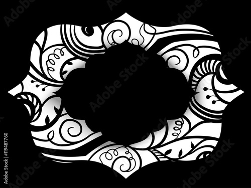 Vines Design Frame