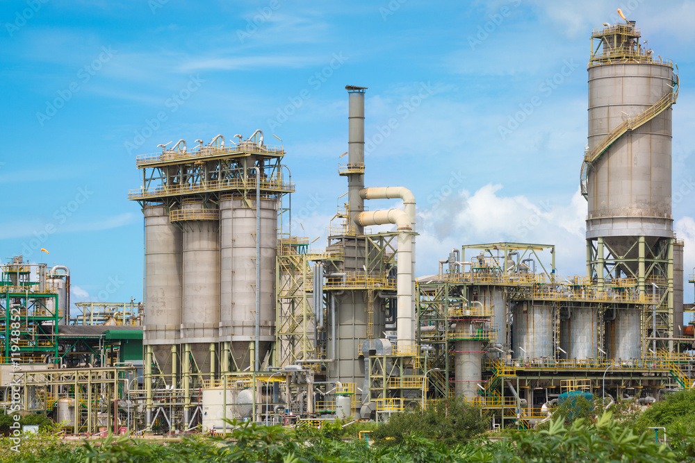 Chemical refinery industrial plant Chemical refinery industrial plant
