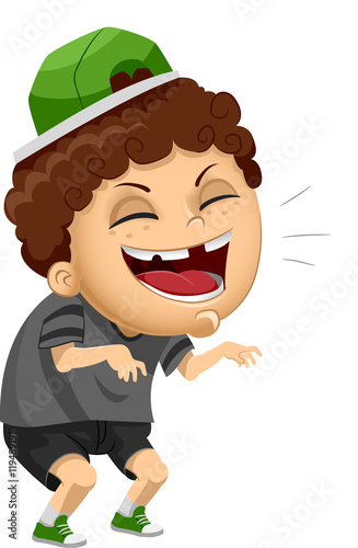 Kid Boy Bully Evil Laugh