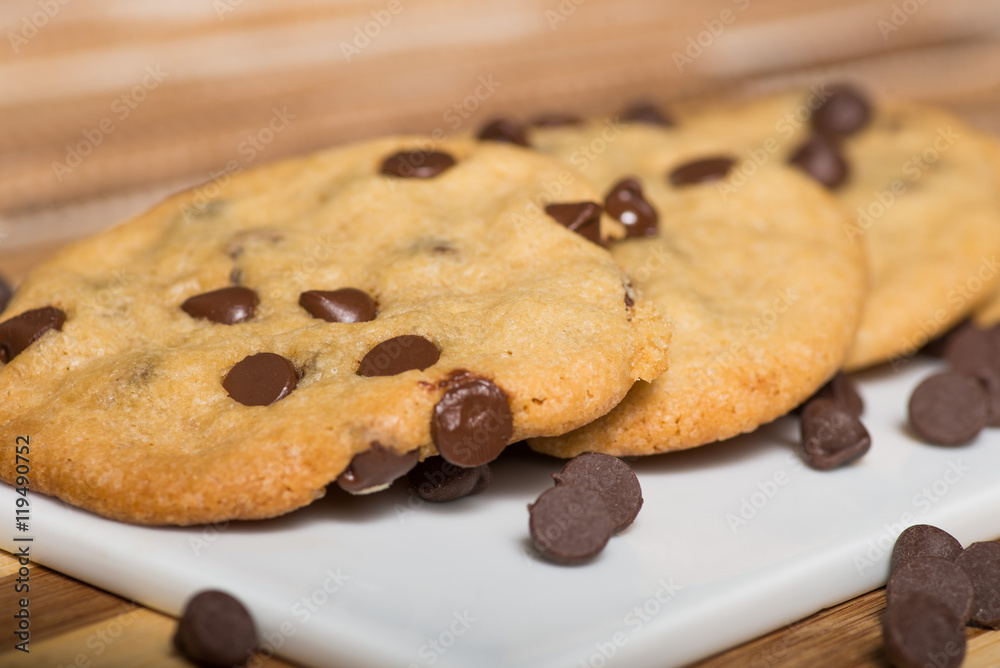 Vegan Chocolate Chips Cookies Vegan Chocolate Chips Cookies