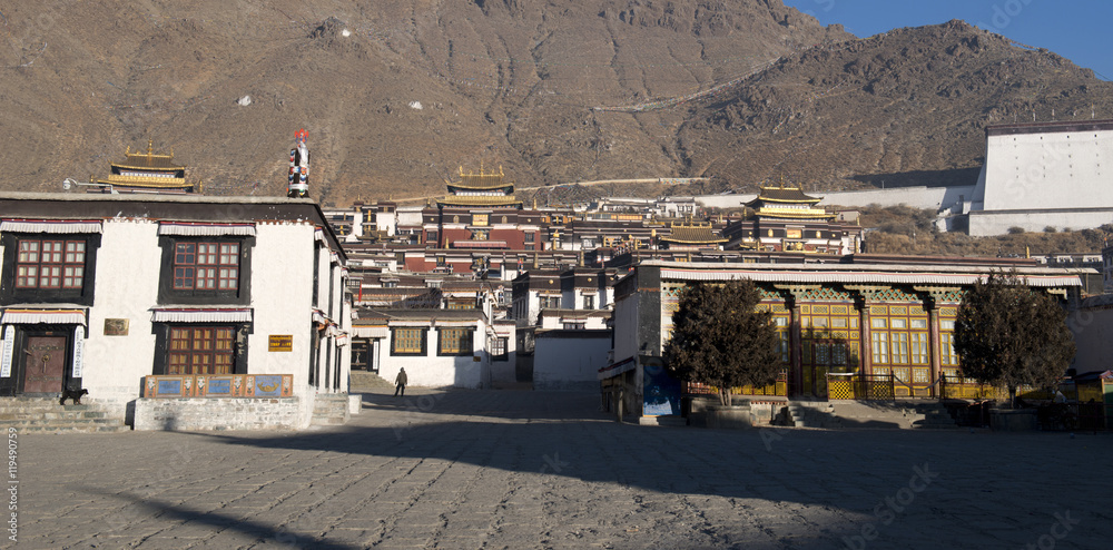 Fototapeta premium Tibetan monastery