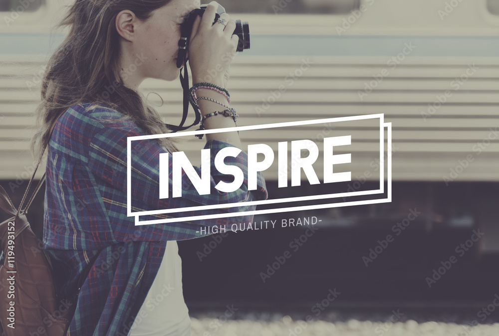 Inspire Inspiration Motivation Vision Concept Stock Photo | Adobe Stock