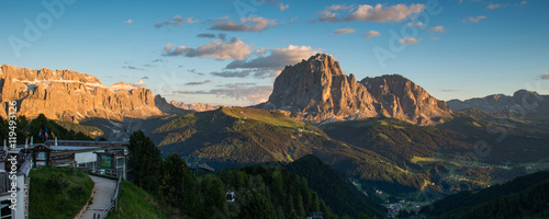 Fototapeta Naklejka Na Ścianę i Meble -  Sassolungo mountain, Dolomites