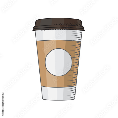 Coffee Cup Isolated illustration