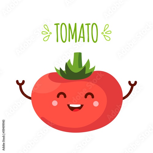 illustration of tomato