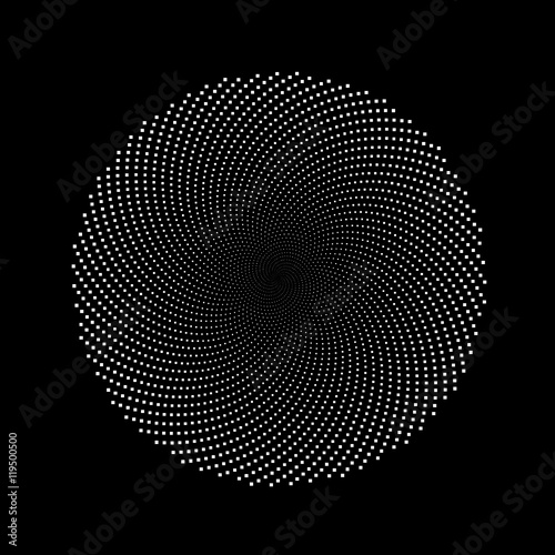 circular dot for graphic design.