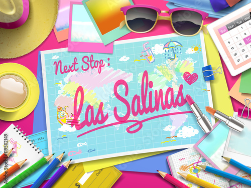 Las Salinas on map