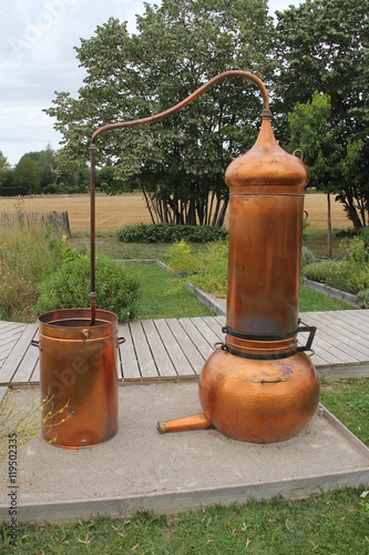 Fototapeta Naklejka Na Ścianę i Meble -  distillateur pour huiles essentielles