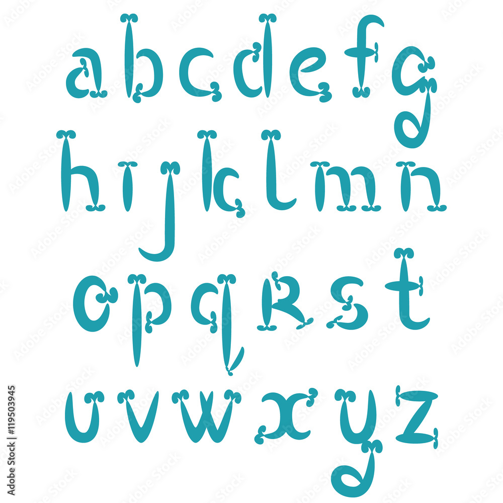 Alphabet. Set of letters. Vector abc. Alphabet. Set of letters. Vector abc.