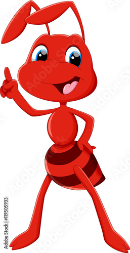 Cute ant cartoon thumb