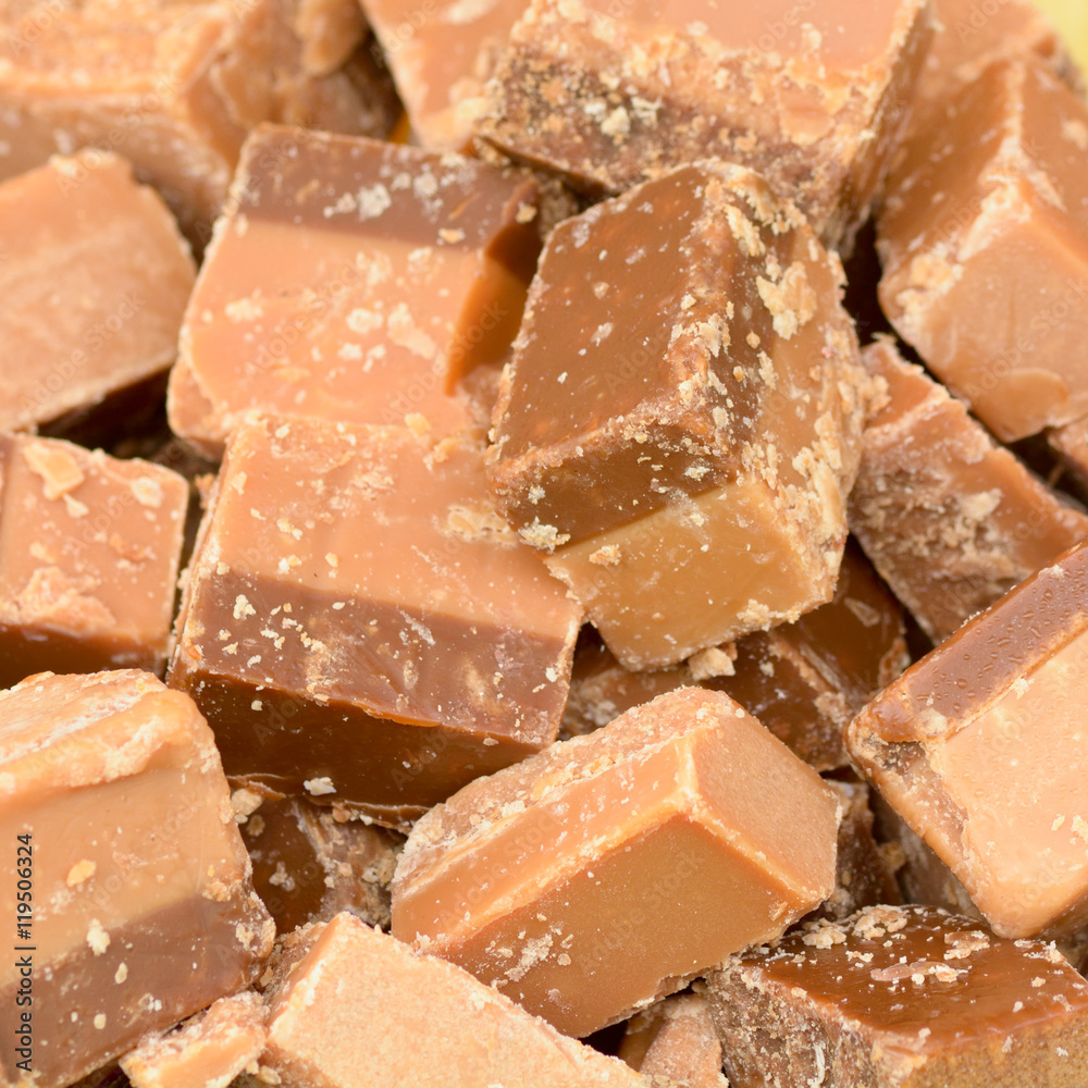 Fudge for sale at food stall at festival Stock Photo Adobe Stock