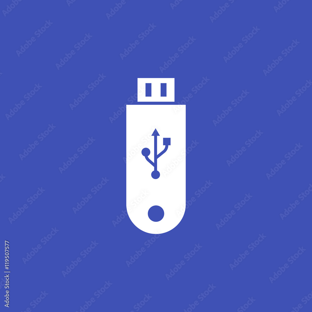 USB icon Vector Illustration Image Web Material icon USB icon Vector Illustration Image Web Material icon