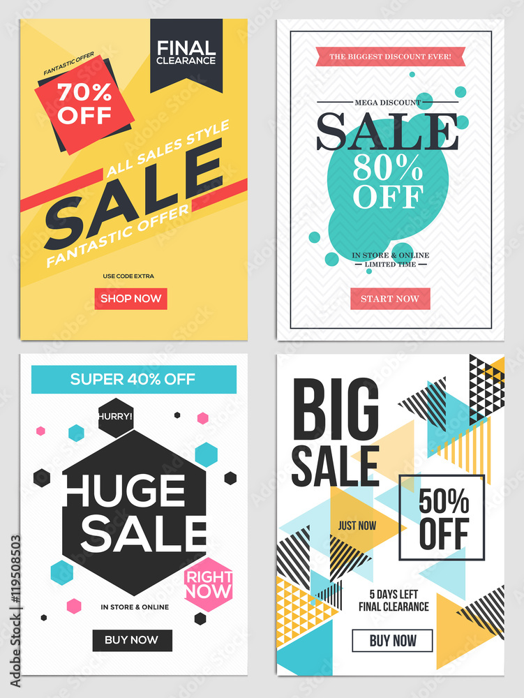 Sale and Discount Flyers 5