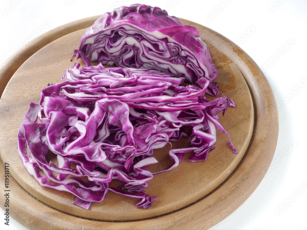 Obraz premium Purple cabbage