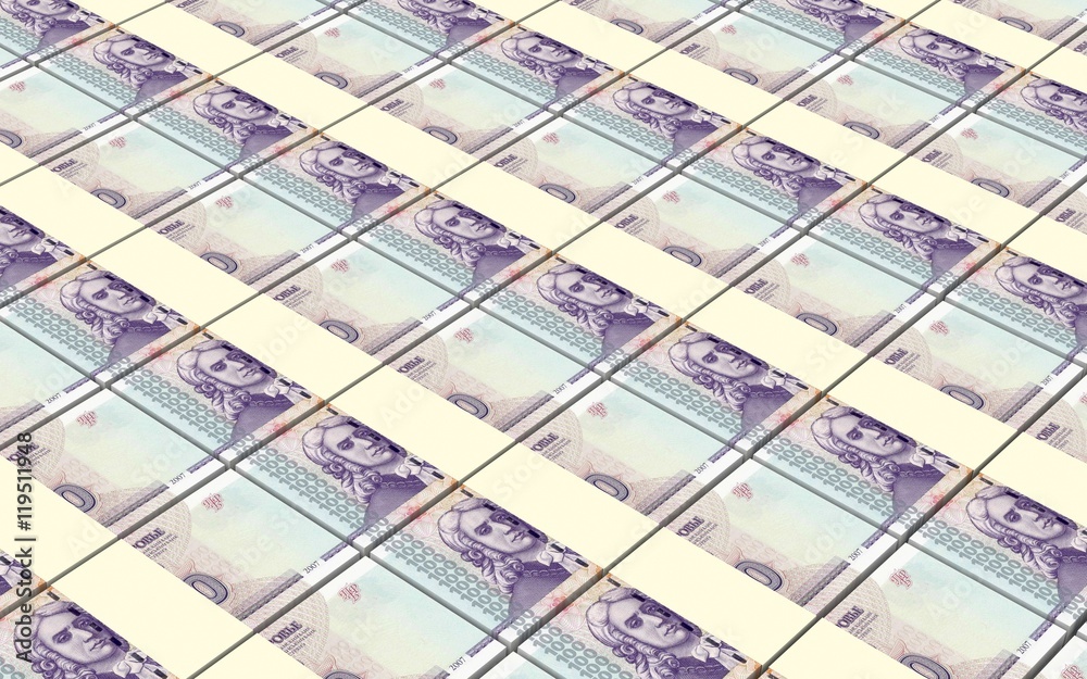 Transnistrian ruble bills stacks background. 3D illustration. Transnistrian ruble bills stacks background. 3D illustration.