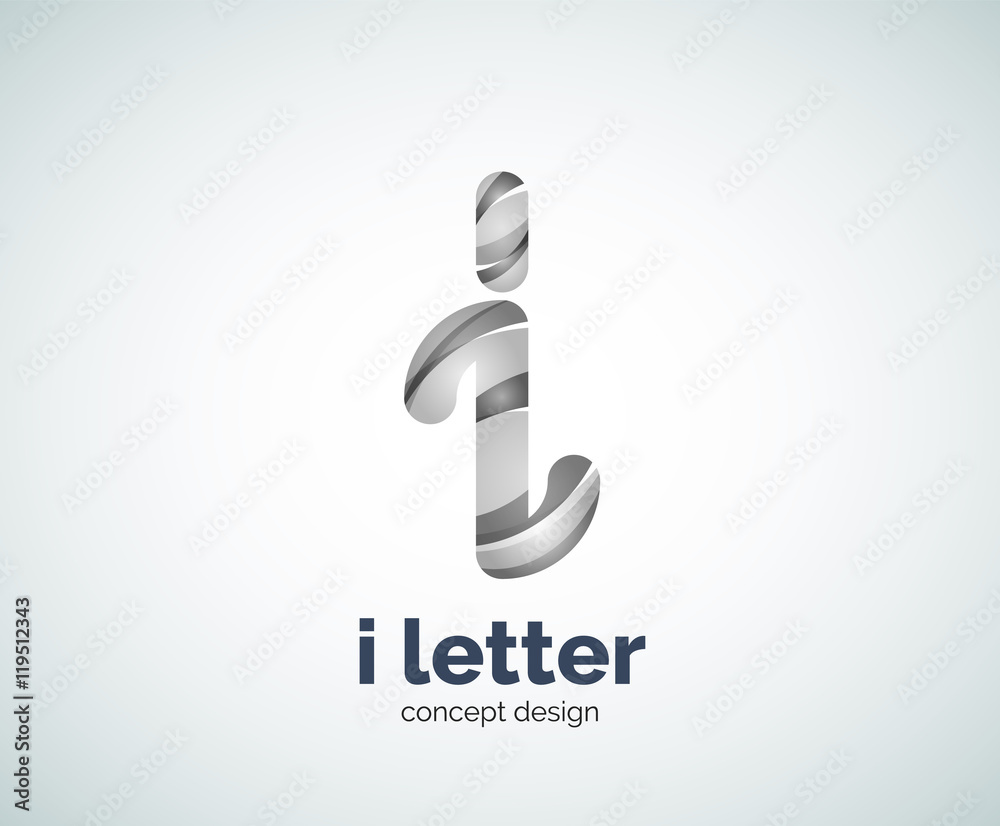 Letter i logo Letter i logo