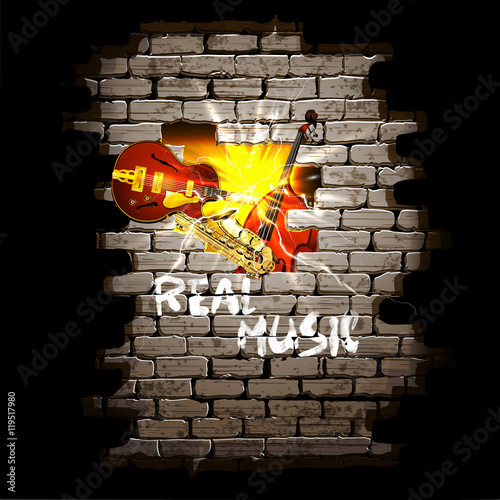 musical breakthrough in brick wall jazz guitar