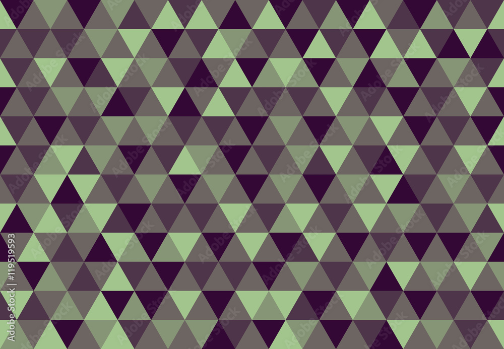 Retro Triangle Pattern Mountain Spring Retro Triangle Pattern Mountain Spring