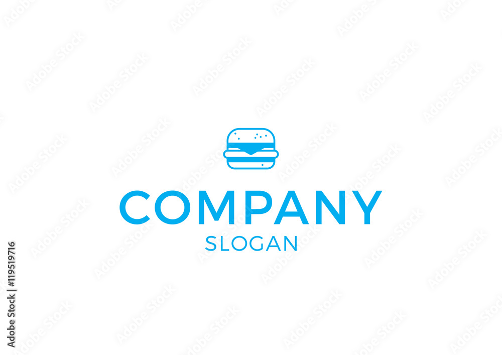 junk food vector logo Stock Vector | Adobe Stock