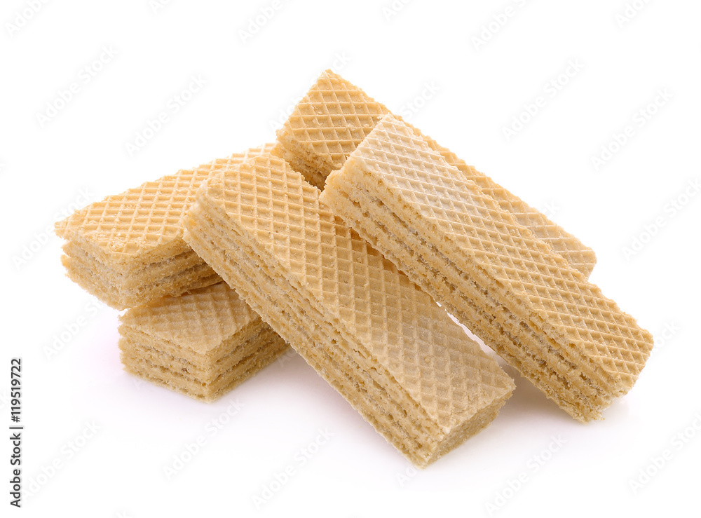 coconut wafers isolated on white coconut wafers isolated on white