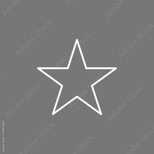 Star icon  Vector