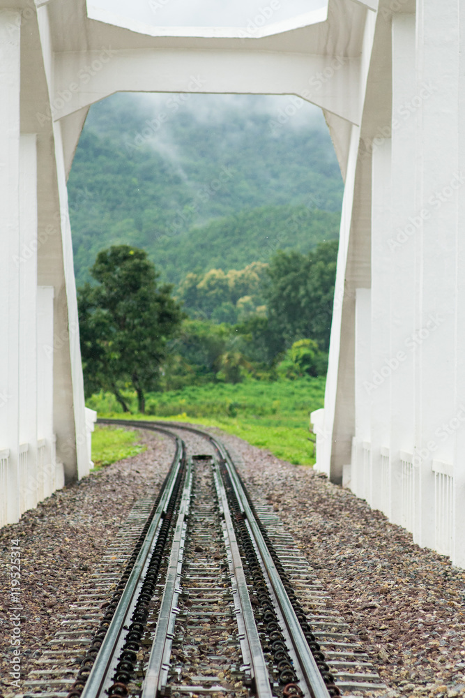 Rail road track,Miniature effect. Rail road track,Miniature effect.