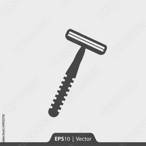 Razor vector icon for web and mobile