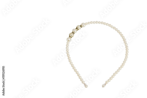 Headband isolated on white background. Clipping path